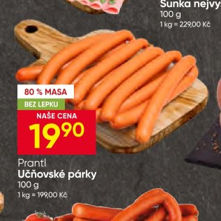 Prantl Učňovské párky