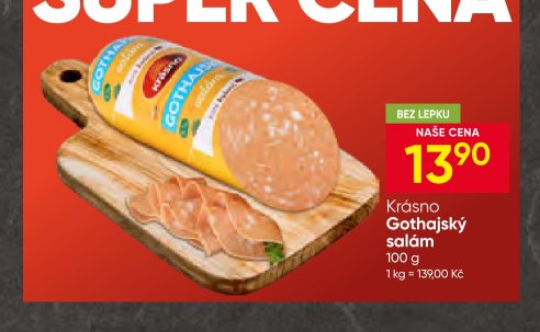 Krásno Gothajský salám