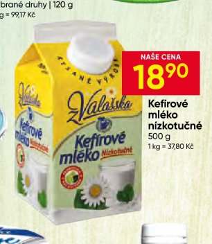 Kefírové mléko nízkotučné 500 g