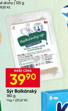 Sýr Balkánský 180 g