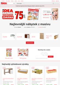 aktuální leták IDEA nábytek 7.7.2026-14.7.2026