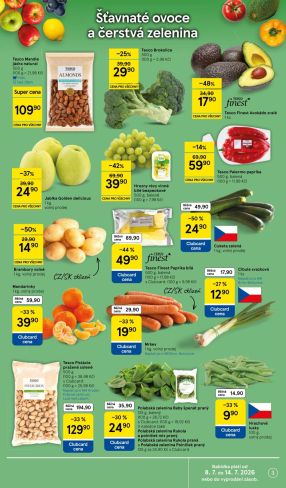aktuální leták Tesco 8.7.2026-14.7.2026