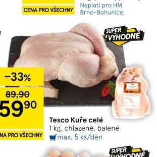 Tesco Kuře celé