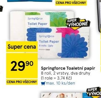 Springforce Toaletní papír