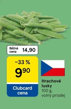Hrachové lusky 100 g