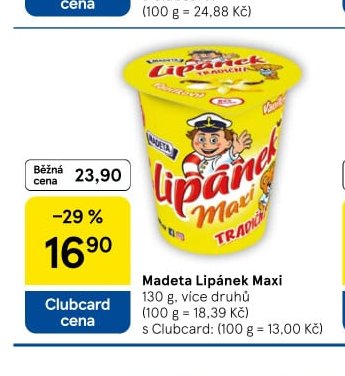 Madeta Lipánek Maxi