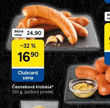Česneková klobása