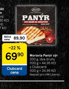 Moravia Panýr sýr