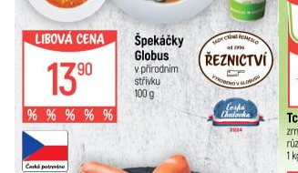 Špekáčky Globus