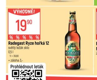 Radegast Ryze hořká 12