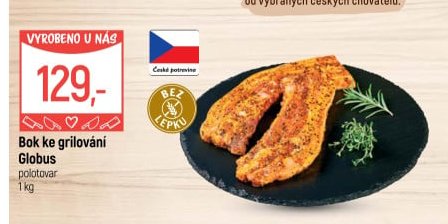 Bok ke grilování Globus