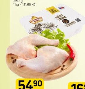 Vodňanská drůbež kuřecí stehna