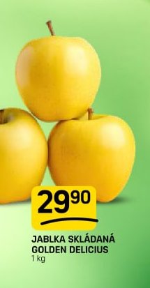 Jablka skládaná Golden Delicious