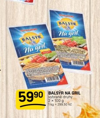 BALSÝR NA GRIL 2 x 100 g