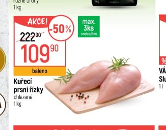 Kuřecí prsní řízky