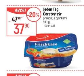 Jeden Tag Čerstvý sýr