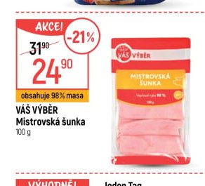 Váš Výběr Mistrovská šunka
