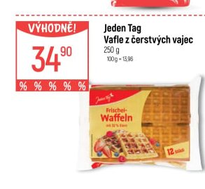Jeden Tag Vafle z čerstvých vajec