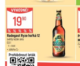 Radegast Ryze hořká 12
