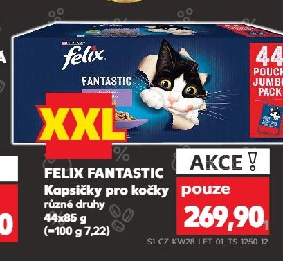 FELIX FANTASTIC Kapsičky pro kočky