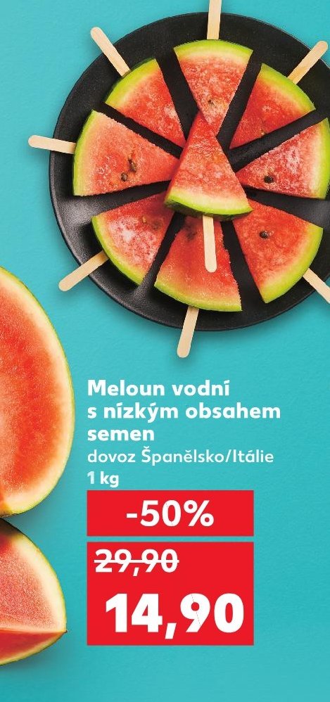 Meloun vodní s nízkým obsaem semen
