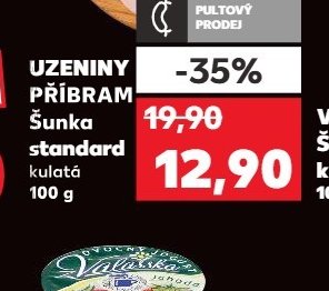 UZENINY PŘÍBRAM Šunka standard
