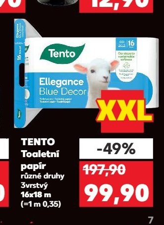 TENTO Toaletní papír