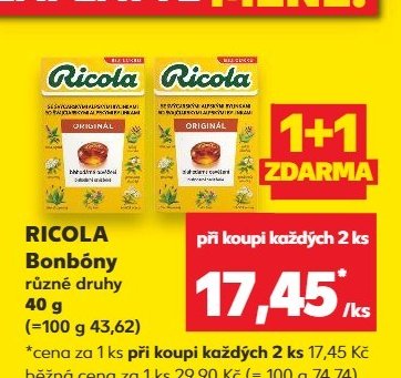 RICOLA Bonbóny