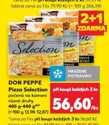 DON PEPPE Pizza Selection