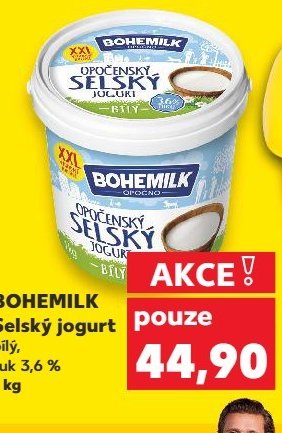 BOHEMILK Selský jogurt bílý 1 kg