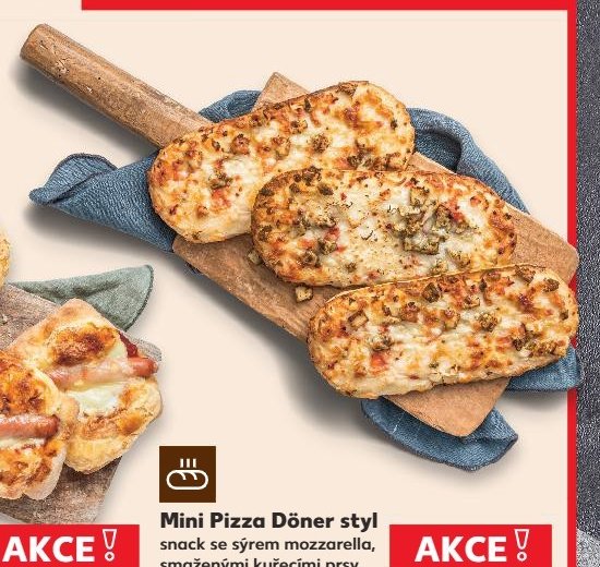 Mini Pizza Döner styl