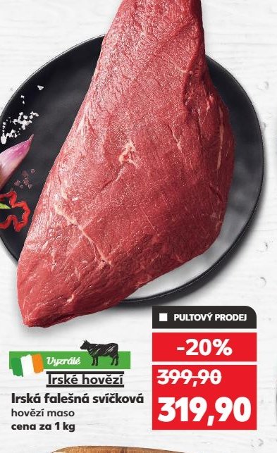 Irské hovězí falešná svíčková