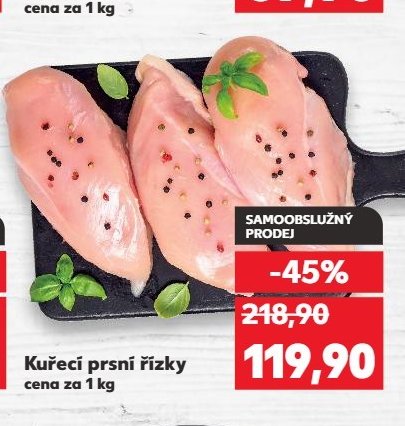 Kuřecí prsní řízky