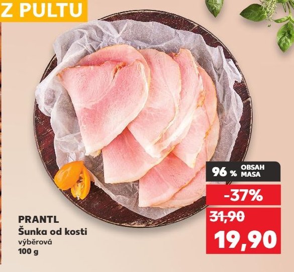 PRANTL Šunka od kosti výběrová 100 g