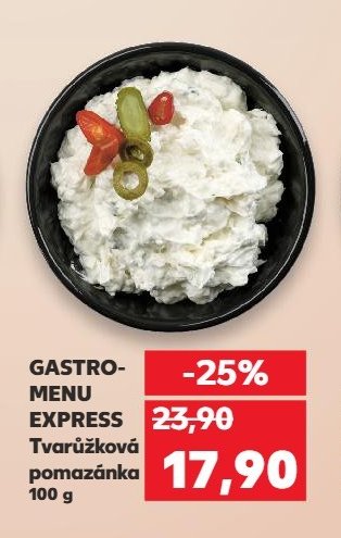 GASTRO-MENU EXPRESS Tvarůžková pomazánka 100 g