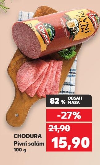 CHODURA Pivní salám 100 g