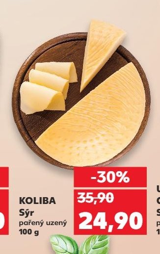 KOLIBA Sýr pařený uzený 100 g