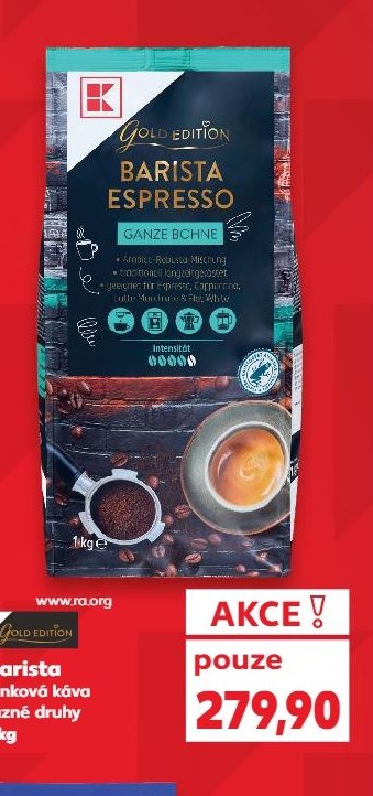 Barista zrnková káva
