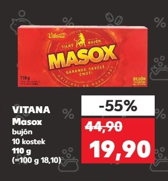 VITANA Masox bujón 10 kostek 110 g