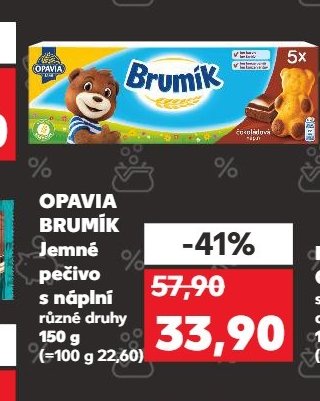 OPAVIA BRUMÍK Jemné pečivo