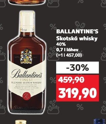 BALLANTINE'S Skotská whisky