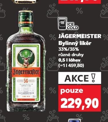 JÄGERMEISTER Bylinný likér