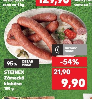 Steinex Zámecká klobása