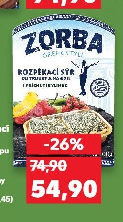 Zorba Rozpékací sýr řeckého typu do trouby