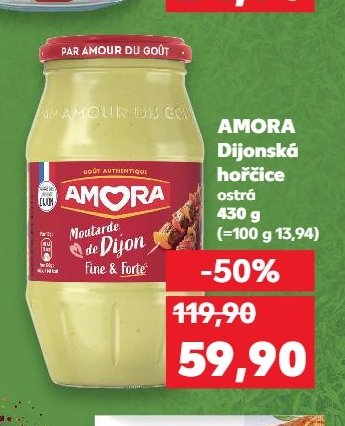 AMORA Dijonská hořčice