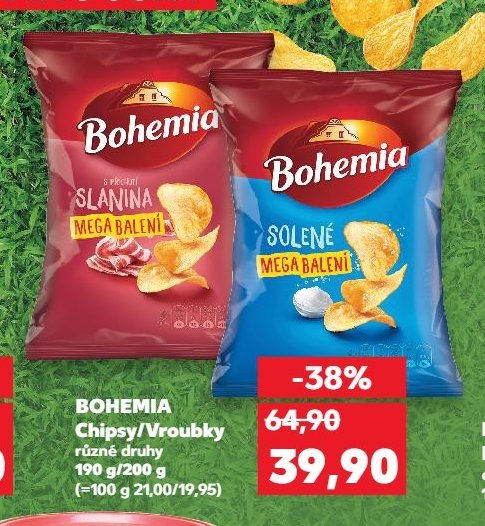 Bohemia Chipsy/Vroubky