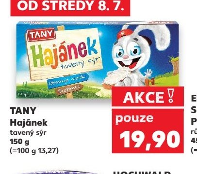 TANY Hajánek tavený sýr