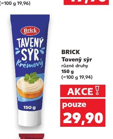 BRICK Tavený sýr