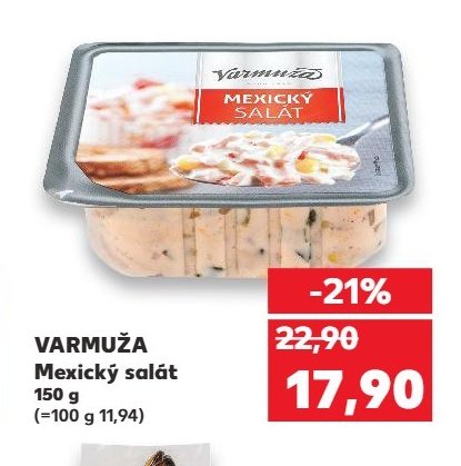 VARMUŽA Mexický salát