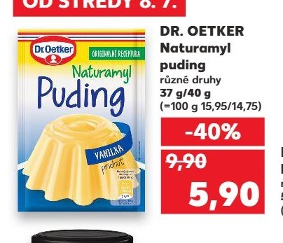DR. OETKER Naturamyl puding